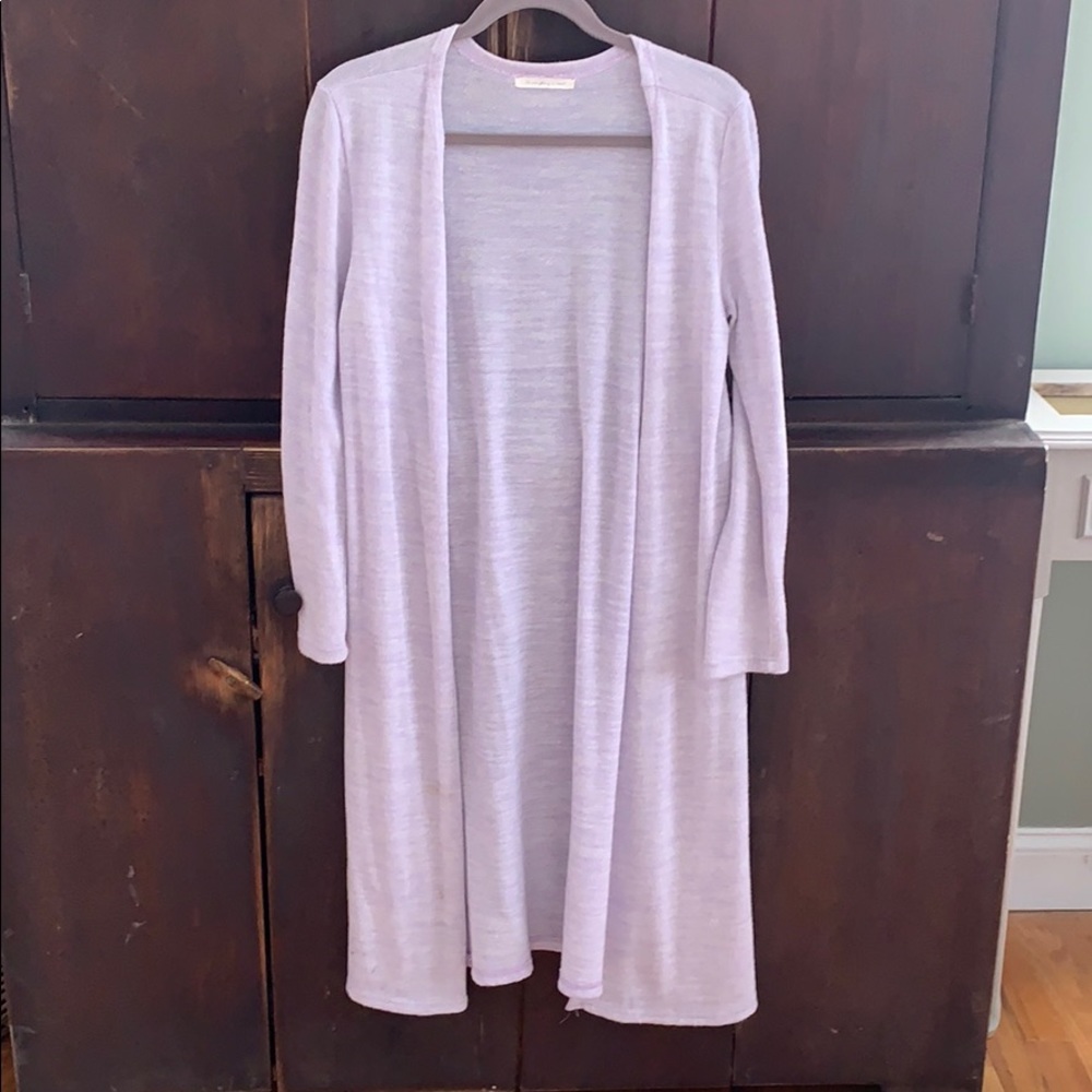 Light weight long cardigan.